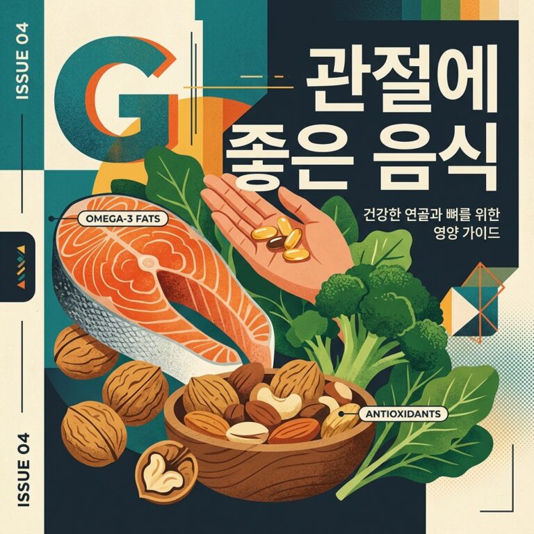 관절에 좋은 음식